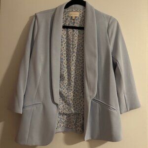 Skies Are Blue Stitch Fix Baby Blue Lined Blazer